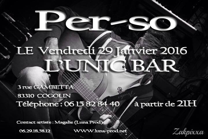 29 janvier unic bar